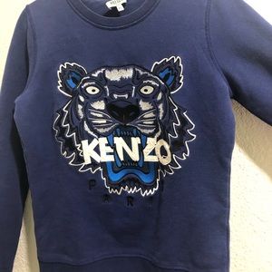 Blue Kenzo sweatshirt Xs